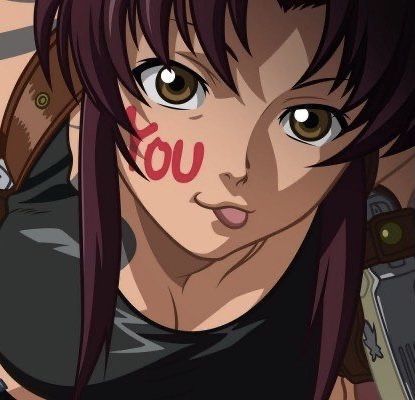 Black, Revy Black Lagoon, Black Lagoon