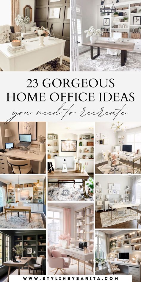 home office ideas Home Office Catty Corner Desk, White Desk Home Office Ideas, Home Office Arrangement Layout, Home Office For Women Ideas Decor, Home Office Desk Against Wall, Office Desk In Bedroom, Home Office Rugs Ideas, Home Office Guest Room Combo Small, Office Rugs Ideas