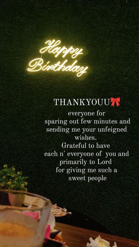 Thank You For Birthday Wishes Insta Story, Hbd Wishes For Friend, Birthday Wishes To Self Note, Happy Birthday Love Template Instagram, Thanks For The Birthday Wishes Aesthetic, Special Birthday Wishes For Friend, Thanks For The Birthday Wishes Instagram Story, Birthday Wishes Snapchat Stories, Thank You For Wishing Me