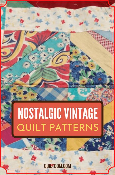 Create beautiful and nostalgic patterns in these collection of vintage quilt patterns for free for you next quilting project. Patchwork, Antique Quilts Patterns Free, Amish Quilt Patterns Free, Historical Quilt Patterns, Vintage Quilt Patterns, Classic Quilt Blocks, Quilt Boards, Antique Quilts Patterns, Historical Quilts