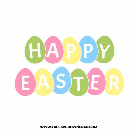 Cubby Tags, Happy Easter Eggs, Happy Easter Printable, Rabbit Silhouette, Easter Surprise, Easter Svg Files, My First Easter, Happy Easter Card, Easter Signs