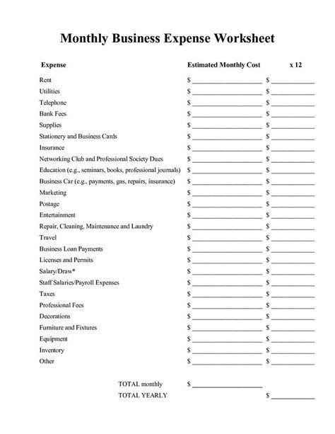 Small Business Expenses, Small Business Tax Deductions, Business Expense Tracker, Business Worksheet, Business Budget Template, Expense Sheet, Business Tax Deductions, Journal Business, Business Budget