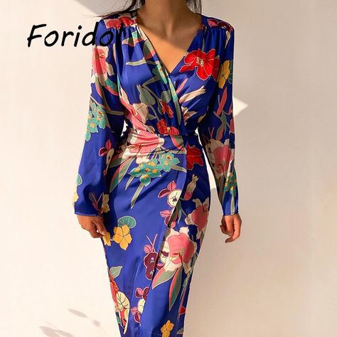 Couture, Classy Maxi Dress, V Neck Bodycon Dress, Classy Blouses, Beachy Dresses, Smart Casual Women, Boss Outfit, Smart Casual Dress, Cute Modest Outfits