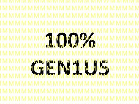 I got: 100% Genius!!! Genius Test: Are You Smarter Than You Think? Test Manifestation, Genius Test, Personality Test Psychology, Iq Test Questions, Test Your Iq, Relationship Test, Intelligence Quotient, Test For Kids, Brain Test