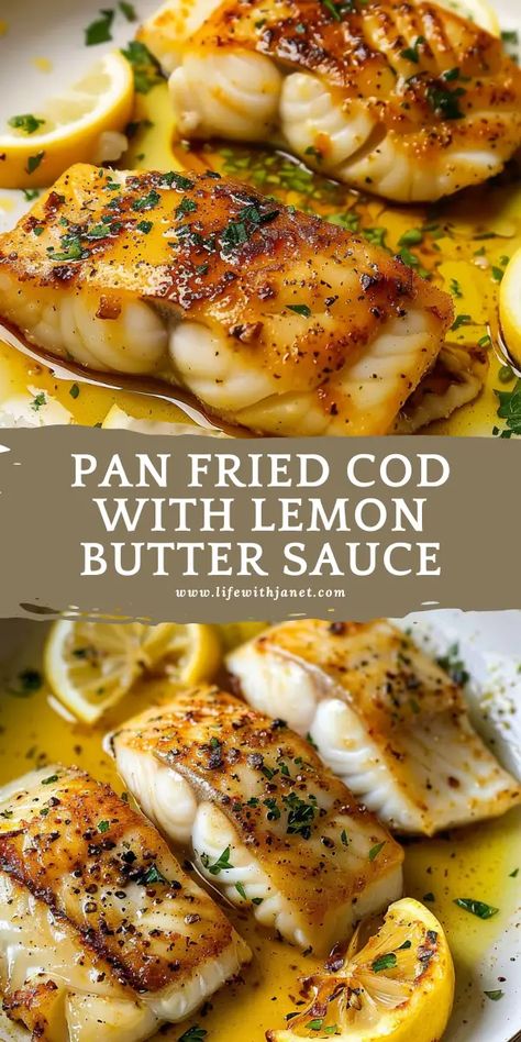 Essen, Cod Fillet Recipes, Fried Cod Fish, Pan Fried Cod, Earthy Terracotta, Cod Fish Recipes, Seafood Dish Recipes, Pan Fried Fish, Fried Cod