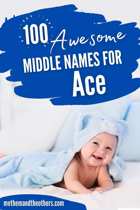 If you’ve chosn Ace as a first name for your baby boy, check out these great middle names for Ace, as well as alternatives to Ace and girls names to go with Ace. Ace Name Meaning, Ace Name, Baby Biy Names, Ace Meaning, Gothic Baby Names, Baby Boy Middle Names, Boy Middle Names, Cool Boy Names, Middle Names For Girls