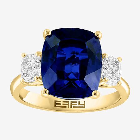 Gold Cushions, Ring Style, Cocktail Ring, Cocktail Rings, Lab Grown, Lab Grown Diamonds, Jewellery And Watches, Fashion Rings, Blue Sapphire