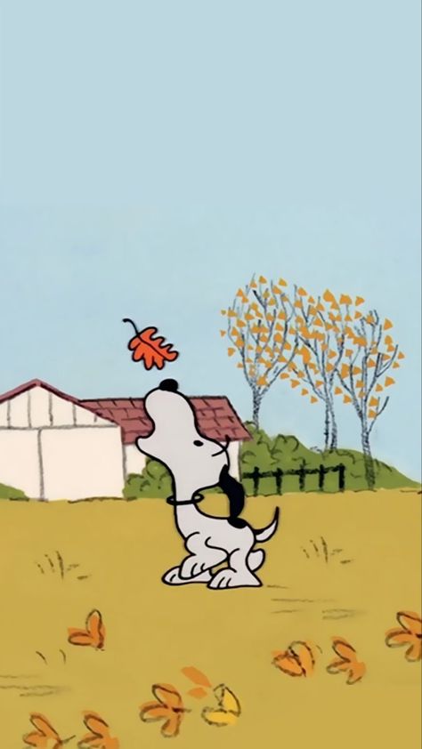 iphone wallpaper, snoopy, fall, peanuts, lockscreen, leaves Snoopy Autumn, Snoopy Wallpapers, Charlie Brown Wallpaper, 101 Kiskutya, Peanuts Wallpaper, Autumn Pictures, October Wallpaper, Thanksgiving Wallpaper, Cute Fall Wallpaper