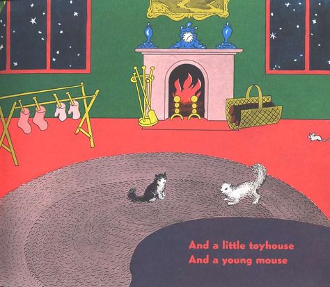 Book Illustration, Cow Tattoo, Margaret Wise Brown, Goodnight Moon, 2000s Nostalgia, Toy House, Playlist Covers, Good Night Moon, Whimsical Illustration