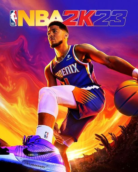 NBA 2K on Instagram: "Be Legendary in #NBA2K23. Introducing our NBA 2K23 Cover Athlete @dbook. Pre-order now @ link in bio" Basketball, Nba 2k23, Nba