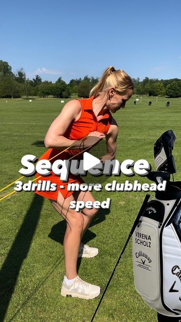 Verena Scholz on Instagram: "3 Drills forces better SEQUENCE ⤴️ and therefore a better clubhead speed  . #golfdrill #gilftipsdaily #golfpro  . @jlindebergofficial" Golf Swing Exercises, Beginner Golf, Golf Techniques, Golf 5, Golf Drills, Golf Rules, Golf Exercises, Free Courses, Fast Track