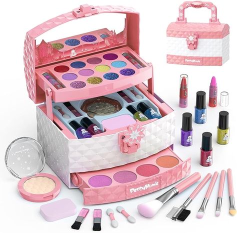 The best gift to your toddler girls Girls Makeup Set, Toddler Makeup, Frozen Makeup, Toddler Girl Toys, Play Tunnel, Makeup Kit For Kids, Music Toys, Kids Makeup, Kids Gift Guide