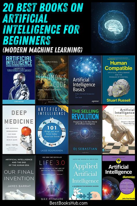 A review list of the best books on Artificial Intelligence For Beginners. Check out the latest review and comparison of the best Artificial Intelligence For Beginners books here. Buy or rent Artificial Intelligence For Beginners books after reading this list of the best Artificial Intelligence For Beginners books review and comparison. Books On Technology, Scientific Books To Read, Coding Books For Beginners, Intelligence Books, Intelligent Books, Best Books For Men, Best Books For Teens, Hacking Books, Tech Books