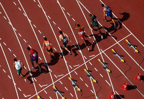 World Athletics Championships 2015: day seven – in pictures | Sport | The Guardian 100m Hurdles, 400m Hurdles, Professional Athlete Aesthetic, Athletic Pictures, Beijing National Stadium, Track And Field Sports, Athletics Track, Track Pictures, Athletic Aesthetic