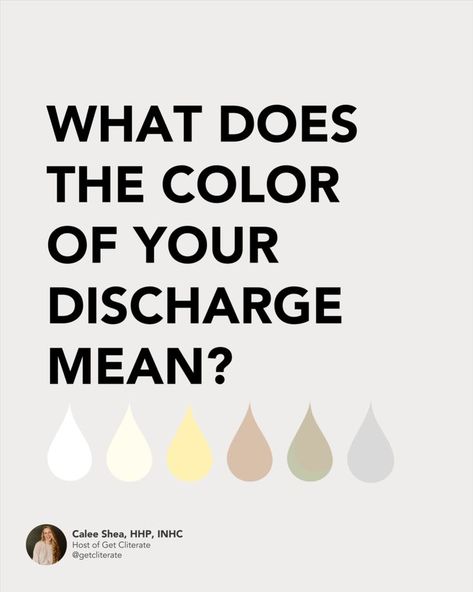 Did you know that your cervical fluid (aka discharge from your cervix) can actually help to tell you if you’re fertile or not? It all depends on if you have healthy or unhealthy discharge. Everyone’s body is a little different, but your fluid will go through some sort of regular cycle throughout the month as a response to what your hormones are doing. What you see in your underwear actually MEANS something in regards to your hormone health! Fertility, Discharge Female Chart, Period Health, Period Problems, Female Health, Period Hacks, Hormone Health, Hormone Imbalance, Womens Health