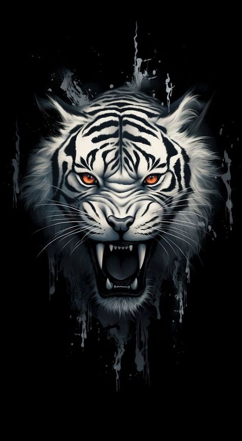 Roaring Beauty: 3D Tiger Wallpaper for Captivating Screens! Macan Kumbang, Tiger Roaring, Beautiful Pencil Drawings, Tiger Images, Wild Animal Wallpaper, Tiger Artwork, Eagle Wallpaper, Tiger Wallpaper, Easy Drawing Steps