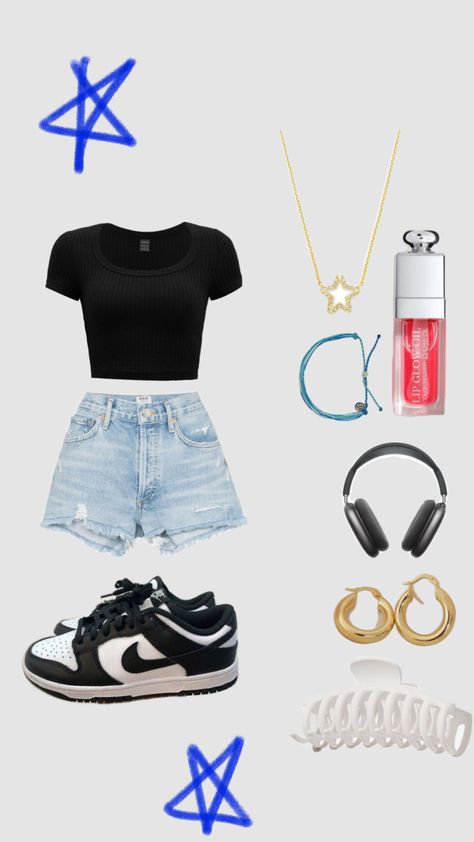 #preppy #outfitinspo #vibes #summer #outfit #beauty #shufflescollage Outfits For Summer For School, Summer Outfits For Middle School, Trendy Outfits For Teens Summer, Summer Shuffle Outfits, Outfit Ideas School Summer, Cute Everyday Outfits For School Summer, Outfit Inspo Summer School, Summer Outfits Teen Girl, Shuffles Outfits Summer