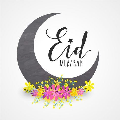 Eid mubarak background with yellow and pink flowers Premium Vector Mandalas, Eid Mubarak Cards, Eid Mubarik, Eid Mubarak Messages, Eid Mubarak Stickers, Eid Mubarak Wallpaper, Eid Mubark, Eid Mubarak Vector, Yellow And Pink Flowers