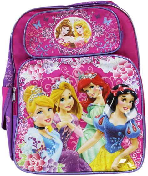 Disney Princess Backpack, Princess Backpack, My Little Pony Cake, Princess Toys, Girly Bags, Disney Bag, Kids Backpack, Girls 16, Pretty Bags