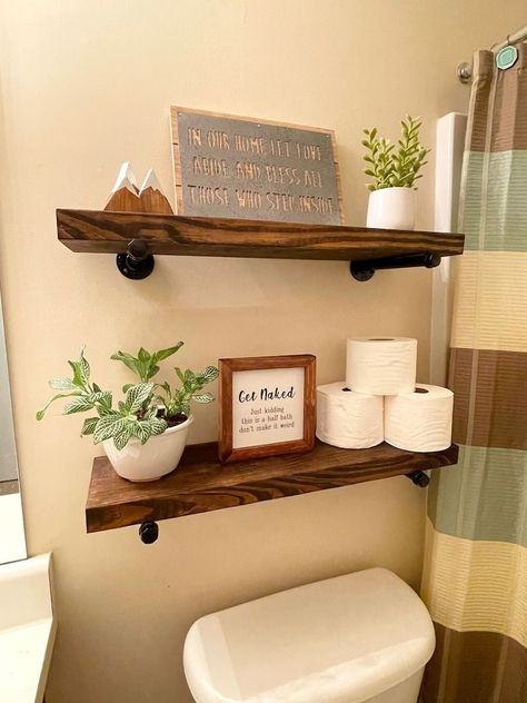 bathroom organization, pantry shelves, bathroom, bathroom shelves ideas, bathroom designs, bathroom vanity, bathroom shelving for towels, bathroom decor, shelves, floating shelves, wall shelves, bathroom shelving ideas, bathroom shelving over toilet, bathroom storage, pantry shelves ideas, bathroom decoration, bathroom shelf decor, corner shelves, bathroom storage ideas Bathroom Shelving Ideas, Storage Diy Ideas, Ideas For Bathrooms, Shelves Above Toilet, Shelf Farmhouse, Shelves Over Toilet, Bathroom Shelves Over Toilet, Rustic Bathroom Shelves, Farmhouse Shelf