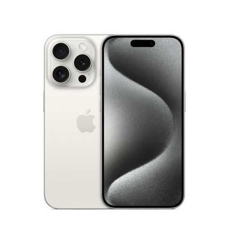 iPhone 15 Pro 128GB White Titanium - MTQN3LL/A Iphone Upgrade, Congo Brazzaville, First Iphone, Pro Camera, Aluminium Design, Buy Iphone, Latest Iphone, Apple Inc, White Iphone