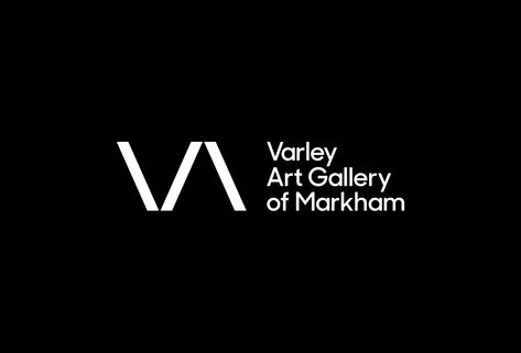 Varley Art Gallery by Underline Studio Art Gallery Branding Design, Art Gallery Brand Identity, Art Gallery Branding, Art Gallery Logo, Gallery Branding, W Logo Design, Gallery Logo, Library Logo, Museum Logo