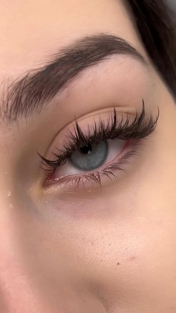 LashView Eyelashes on Instagram: "Beautiful Anime style Eyelash Extensions🩰 . Follow us @lashvieweyelash for more lash info👯 . 👉Click the link in my bio to shop 👈 . . . work beautiful by @pink_lashes_msk #eyelashes #lashes #lashextension #eyelashextensions #fullset #volumelashes #volumeextensions #lashtip #lashlove #lashesfordays #lashmap #russianvolumelashes #handmadefans #lashton #lashartist #lashview #lashviewlashes #lashviewbeauty #lashsupplies #lashextension #wispy #wispylashes #lashmap #wetmascara #wetlook #explore #explorepage" Eyelashes Hair By Hair, Lashes Downturned Eyes, Different Eyelash Styles, Anime Eye Lashes Extensions, Whispie Lashes Extensions, Wispy Manga Lashes, Anime Style Eyelash Extensions, Fairy Eyelash Extensions, Eyelash Extensions Volume Cat Eye