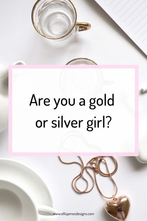 Have you got a gold or silver jewelry skin tone? There’re no rules set in stone and we hope you’ll agree that some rules are made to be broken. What do exist are guidelines and preferences. Did you know that Europeans as a rule tend to prefer silver and Americans tend to prefer gold? It comes down to a gold vs silver jewelry skin tone preference and we're here to help you find your way through gold jewelry fashion and silver jewelry aesthetic. Silver Jewelry Skin Tone, Jewelry Quotes Funny, Gold Jewlry, Fashion Jewelry Quotes, Silver Jewellry, Jewelry Facts, Gold Jewlery, Jewelry Knowledge, Silver Jewlery