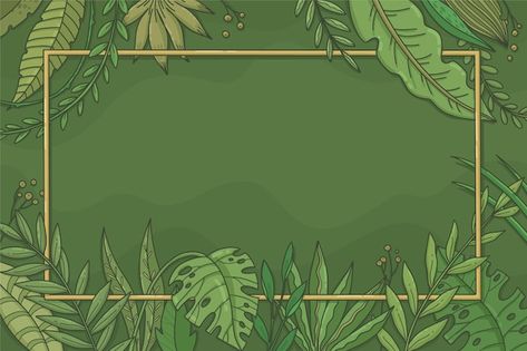 Plant Drawing Background, Nature Background For Presentation, Plant Cartoon Wallpaper, Powerpoint Background Design Nature, Nature Slide Background, Nature Powerpoint Background, Background Nature Drawing, Nature Cartoon Aesthetic, Green Google Slides Background