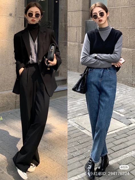 Japanese Fashion Business Casual, Women In Casual Suits, Japan Business Fashion, Japan Style Fashion Minimal, Business Outfit Korean, Spring Outfits 2023 Korean, Japan Street Style 2023, Business Casual Tomboy, Spring Outfits 2023 Japan