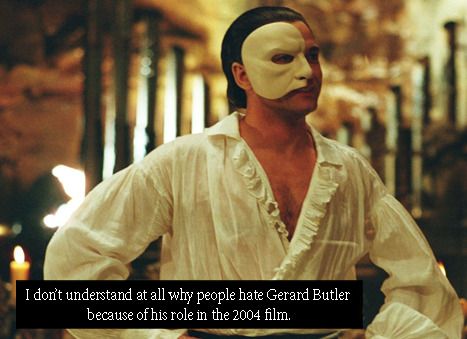 I don’t understand at all why people hate Gerard Butler because of his role in the 2004 film. If he wasn’t fit for the role and as terrible as some people make it seem, he wouldn’t have been picked for the role. I still think I’m a Phan even if the... Phantom Aesthetic, Gerad Butler, Phantom Of The Opera 2004, Gerald Butler, Fantom Of The Opera, Opera Ghost, Gothic Fiction, Music Of The Night, I Love Me