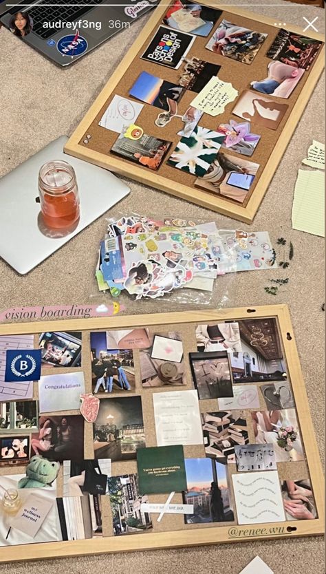 Photo Ideas For Room, Photo Bulletin Board Ideas, Vision Board Ideas Creative, Bulletin Board Ideas Aesthetic, Photoboard Ideas, Bulletin Board Aesthetic, Pinterest Boards Ideas, Corkboard Aesthetic, Corkboard Ideas