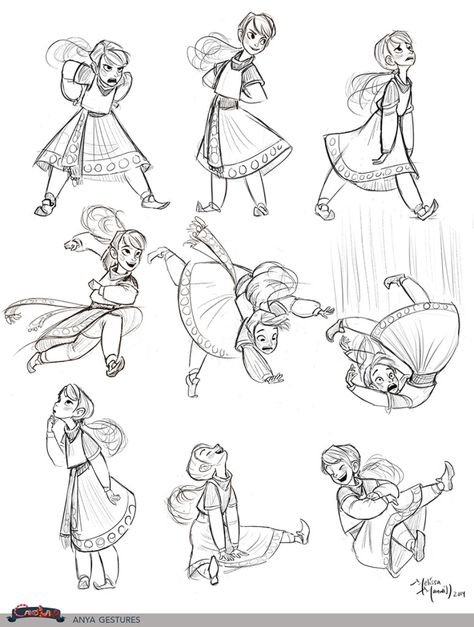 ★ || CHARACTER DESIGN REFERENCES • Find us on www.facebook.com/CharacterDesignReferences and www.pinterest.com/characterdesigh Remember that you can join our community on www.facebook.com/groups/CharacterDesignChallenge and participate to our monthly Character Design contest || ★ Proud Poses Reference, Character In Dress Drawing, Character Falling Pose, Goofy Character Design, Goofy Poses Reference, Falling Character, Falling Pose Reference, Character Falling, Falling Poses