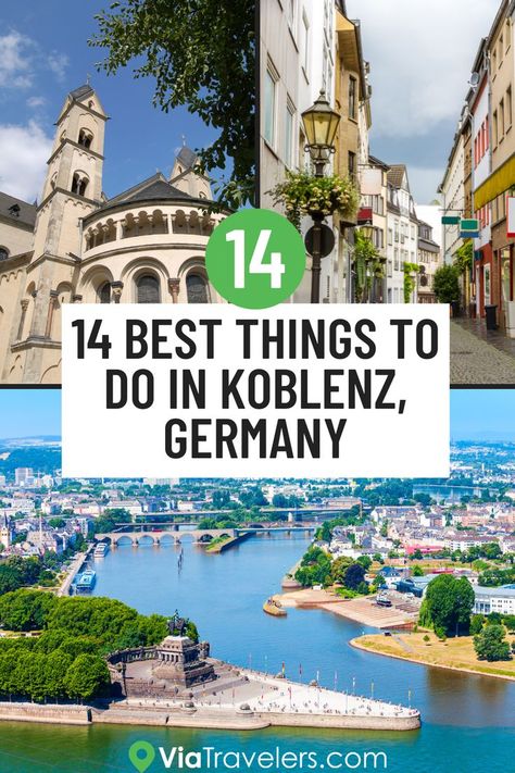 Best Things to Do in Koblenz, Germany Frankfurt, Viking River Cruise Rhine, Viking Rhine River Cruise, Germany For Kids, Koblenz Germany, Viking Cruise, Rhine Valley, Mainz Germany, Travel Rewards Credit Cards