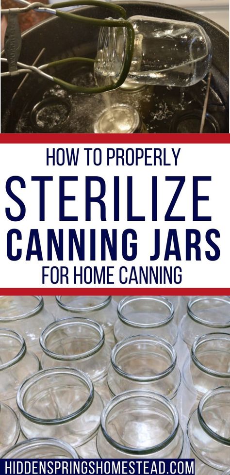 Sterilize Jars In Oven, Oven Sterilizing Jars, Preparing Jars For Canning, Different Canning Methods, How To Sterilize Jars For Canning, Sterilize Canning Jars In Oven, How To Prepare Jars For Canning, Sterilizing Jars For Canning, How To Prep Jars For Canning