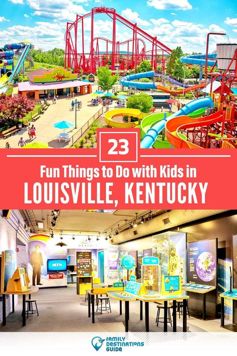 23 Fun Things to Do in Louisville with Kids — Family Friendly Activities! Louisville Vacation, Cheap Family Activities, Kentucky Vacation, Fun Places For Kids, Chicago Vacation, Spring Break Kids, Kentucky Travel, Southern Travel, Kids Things To Do