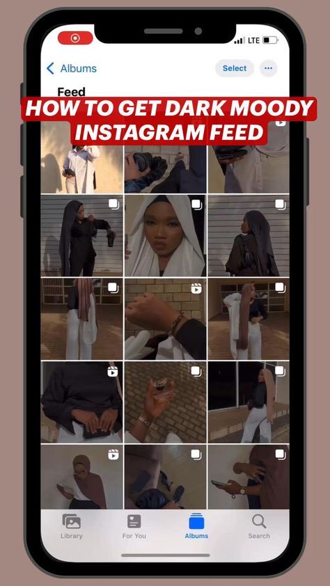 Dark Feed Instagram Pictures Edit, How To Create Dark Instagram Feed, How To Edit Dark Aesthetic Photos On Iphone, Dark Moody Instagram Feed, Dark Feed Lightroom, Dark Moody Aesthetic Instagram, Iphone Filters Photo Editing Dark, Dark Feed Instagram Pictures, Classy Filter