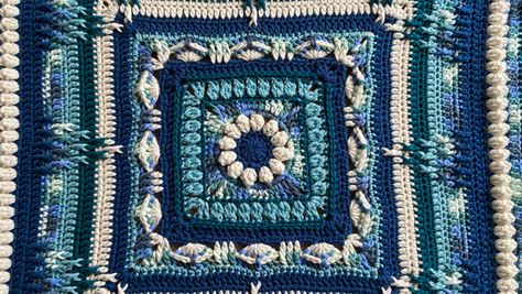 Crochet Calming Comfort Afghan Stitch Along - The Crochet Crowd