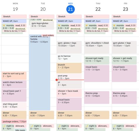 HOW TO CREATE AN AESTHETIC AND PRACTICAL GOOGLE CALENDAR - hubtivity Organisation, Outlook Calendar Color Coding, Google Calender, Google Products, Google Agenda, Apple Calendar, Outlook Calendar, Google Keep, Calendar Organization