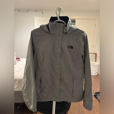 The North face rain jacket The North Face, The North Face Rain Jacket, North Face Rain Jacket, The North Face Jackets, North Face Jackets, North Face Jacket, North Face, Color Gray, Rain Jacket