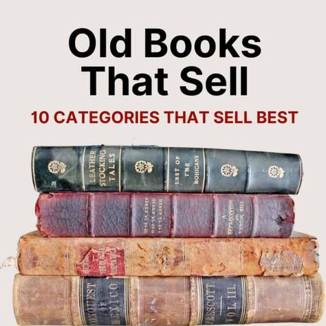 Sell Books For Cash, Reselling Books, Sell Used Books, Sell Books Online, Vintage Guide, Antique Booth, Leather Bound Books, Show Me The Money, What Book