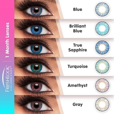 Freshlook Colorblends delivers an unparalleled performance, freshness and comfort, that doesn’t change throughout the day. Enhance your eye colour with FreshLook Colorblend contact lenses. Whether you’re after a subtle eye colour update or are wanting to turn heads with a more dramatic change, achieve your desired look with these exceptional monthly coloured contact lenses. Freshlook Contacts, Rare Eye Colors, Hazel Contacts, Woman Eyes, Eye Lens Colour, Rare Eyes, Hazel Color, Colored Eye Contacts, Raw Vegan Diet