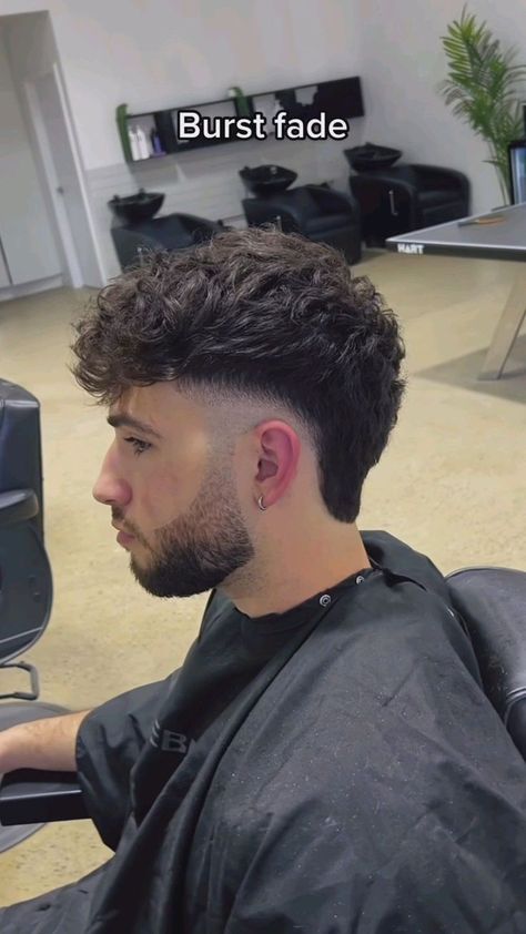 Top 50 Trendy & Cool Men's Fade Haircuts: Detailed Gallery | 50 Best Fade Haircuts for Men (Detailed Gallery) | Aesthetic Hairstyles For Men Best Haircut With Beard, Burst Fade Fluffy Hair, Men Haircut For Thick Hair, Mixed Mens Haircut, Burst Fade Wavy Hair, Burst Fade Fringe, Middle Part Burst Fade, Mens Burst Fade Haircut, Mens Hairstyles Thick Hair Short