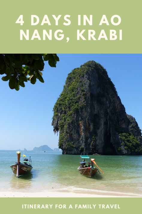 Krabi Ao Nang, Krabi Itinerary, Ao Nang Thailand, South East Asia Backpacking, Thailand Krabi, Travelling Thailand, Where Is Bora Bora, Ao Nang Beach, Best Island Vacation