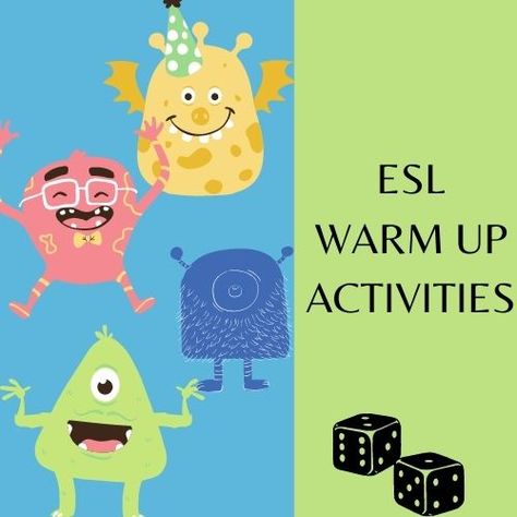 ESL warm up activities for students of all levels to enjoy. Spice up your teaching with some of these fun warmers that kids, teens and adults can enjoy Non English Speaking Students, Elementary Esl Activities, Classroom Starters Activities, Preschool Esl Games, Preschool English Activities Learning, Esl Primary School Activities, Esl Fun Activities, Esl Speaking Activities For Kids, English Camp Activities