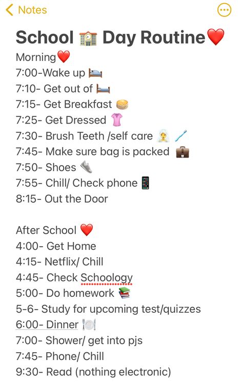 This is my schedule for my school day. I wake up at 7 and go to sleep at 8. Glow Up Schedule School, Organisation, School Wake Up Routine, Study Timetable For School Days, 7 To 8 Morning Routine, Daily Routine Schedule School Day, Week Day Schedule, School Routine 7 Am, Wake Up At 7 Am Routine