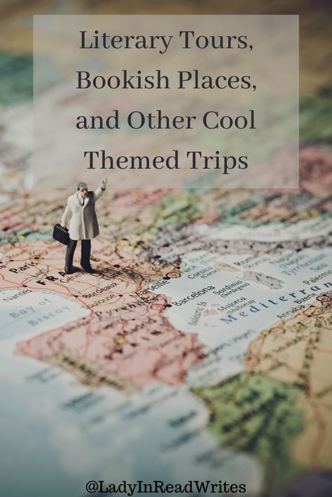 Image of a toy-man on a map. And the title says Tours, Bookish Places and Other Cool Themed Trips Travel Books, Travel 2024, Book Swap, Literary Travel, Best Places To Vacation, Wild Adventures, I Want To Travel, Uk Travel, Oh The Places Youll Go