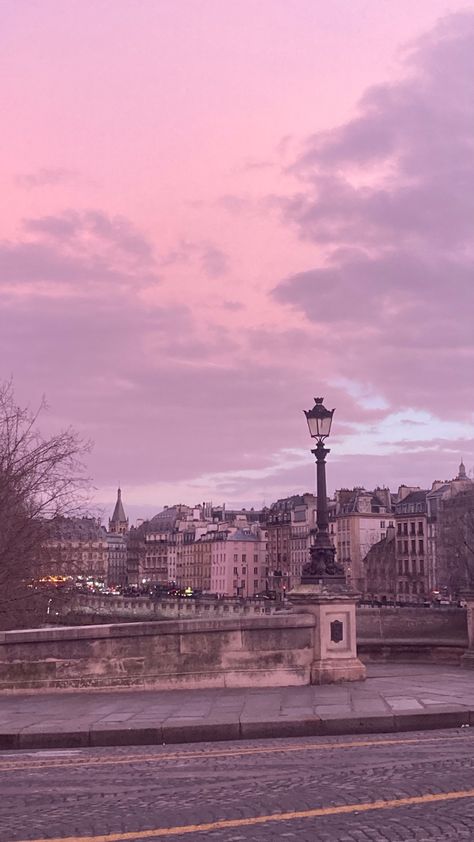 Asthetic Picture Wallpaper February, Pink France Aesthetic, Paris Pink Wallpaper, Vibrant Pink Aesthetic, Pink City Aesthetic Wallpaper, City Pink Aesthetic, Pink French Aesthetic, French Romance Aesthetic, Brenna Aesthetic