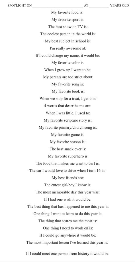 A Birthday Questionnaire. A Birthday Quiz you can give your child each year. 34 Questions that will help you get to know them now and remember them forever. #birthday #birthdayquiz #birhdayquestions #birthdaytraditions #familytraditions #celebratebirthdays #happybirthday #greatideasforbirthdays #familyhistory #livinghistory #memories #memorykeeper Get To Know You Birthday Questions, Get Know Me Questions, Quiz To Get To Know Someone, Questionnaire Get To Know You, Who Knows Me Best Questions Family, Best Friend Questionnaire, Who Knows Me Better Questions For Family, Who Knows Me Best Questions Friends, How Well Do You Know Me Birthday Game