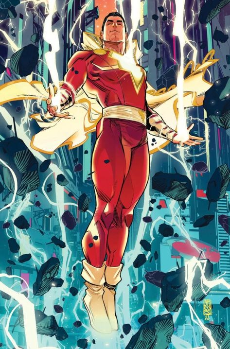 Crisis of Infinite Multiverses on Tumblr Tumblr, Shazam Fanart, Shazam Comic, Shazam Dc Comics, Bryan Hitch, Captain Marvel Shazam, Dc Comics Wallpaper, Comic Book Art Style, Dc Comics Heroes